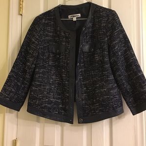 Textured business jacket