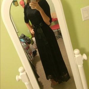 Dainty Jewell's Black Night In Paris Dress