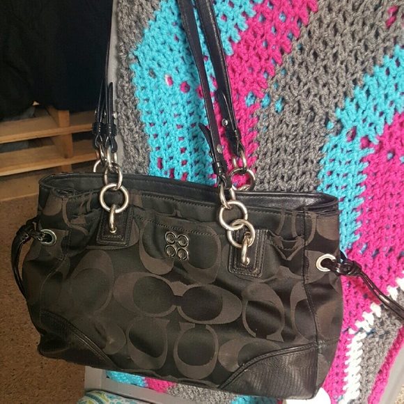 Used coach Handbag, Wallet and Cleaner