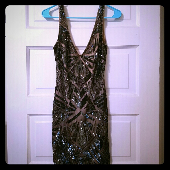 Beautiful, beaded party dress