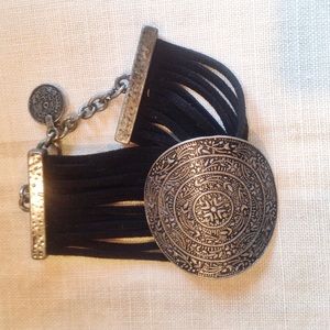 Free People : Suede Cuff Bracelet