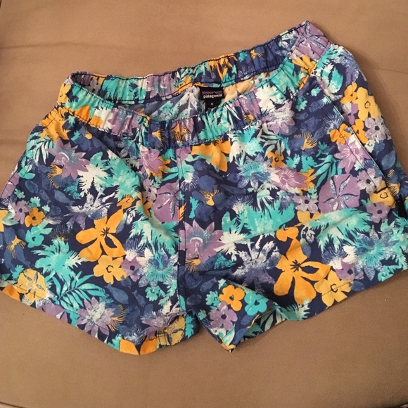 Floral Patagonia Barely Baggies
