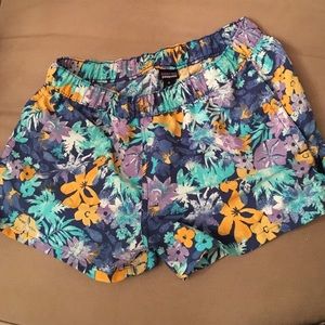 Floral Patagonia Barely Baggies