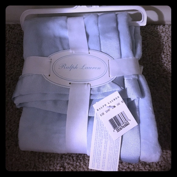 Polo Ralph Lauren baby blue blanket 😃