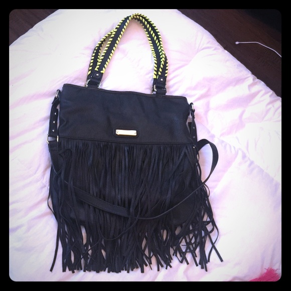 Steve Madden fringe handbag