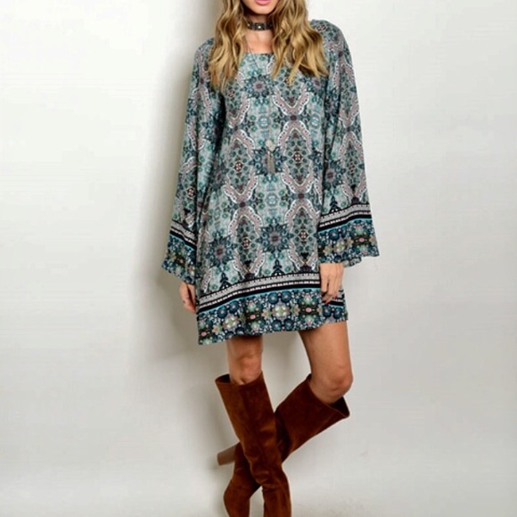 Boho Tunic Dress 🆕 - Picture 2 of 4