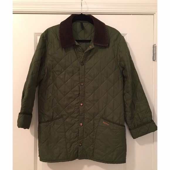 Green Quilted Barbour Jacket