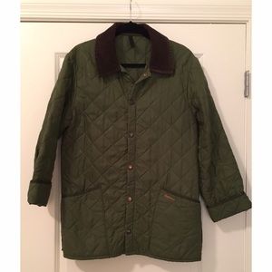 Green Quilted Barbour Jacket