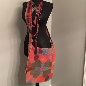 Old School Lucky Brand Crossover Purse