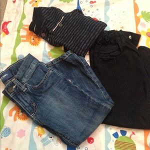 2pair jeans & shirt bundle