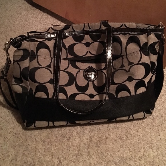 Coach diaper bag