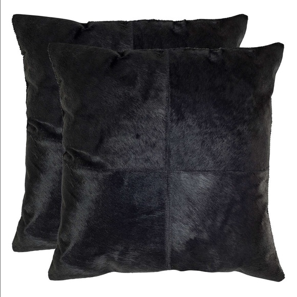 Safavieh cowhide pillows