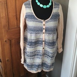 Free People BoHo Chic Sweater (LG)