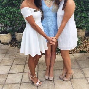 White Boutique Dress (S/M)