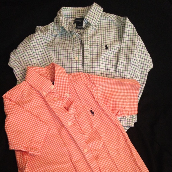 Ralph lauren button up shirts