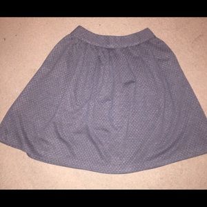 Ampersand& Grey Midi Quilted Skirt