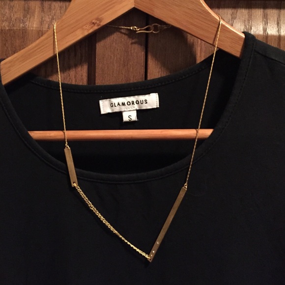 Gold Madewell necklace
