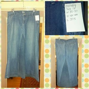 Old navy jean skirt