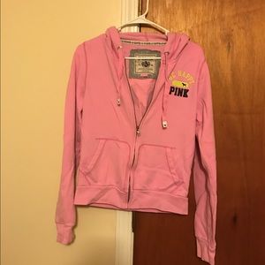VS PINK full zip jacket