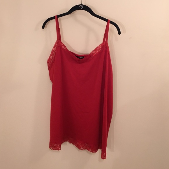Fashion Bug Tops - Fashion Bug 2X burnt orange camisole