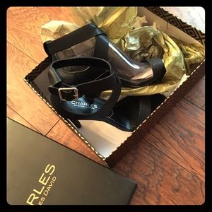 NWT Sexy Black high heels Charles by Charles David
