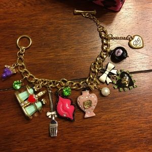 Betsey Johnson Diner Collection Charm Bracelet