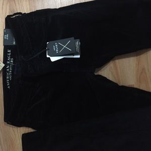 American Eagle Velvet Jeggings