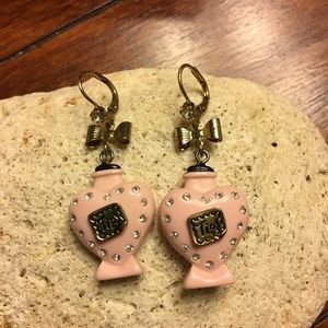 Betsey Johnson Diner Collection Tip Jar Earrings