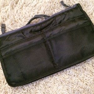 Black & Gray Purse Organizer