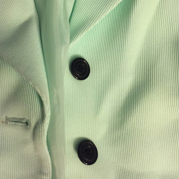 Seafoam green button up Jacket - Picture 4 of 4
