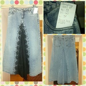 Jeanology jean skirt