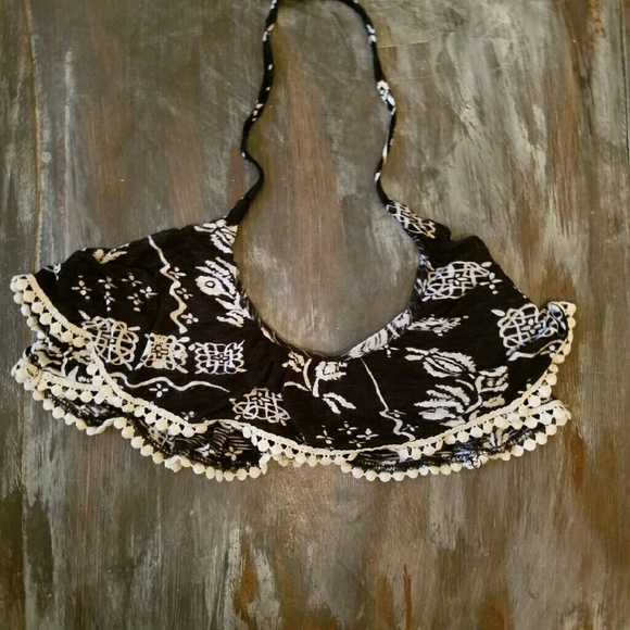 Patterned crop top