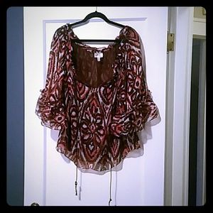 Milly flowy silk blouse