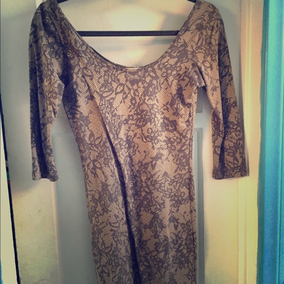 Mini lace like dress