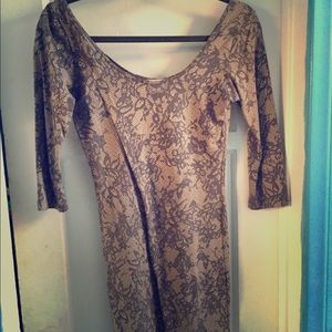 Mini lace like dress