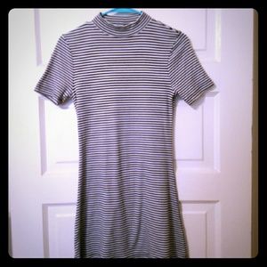 Striped t-shirt dress