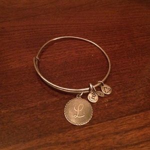 Alex & Ani "L" Initial Bracelet