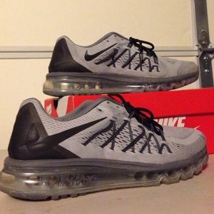 NIKE AIRMAX 2015 Wolf Grey Men's Sz: 9