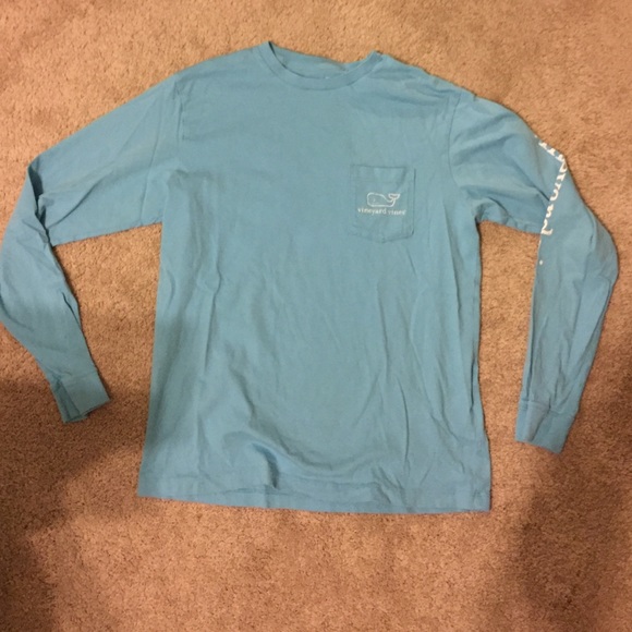 Vineyard vines men's long sleeve whale shirt
