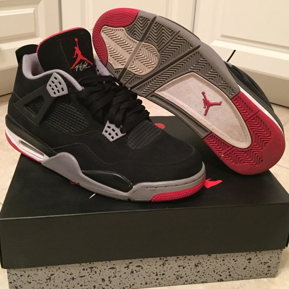 bred 4s size 12