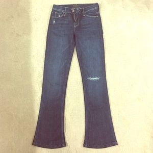 "The runway", Mother Bootcut Jeans size 25