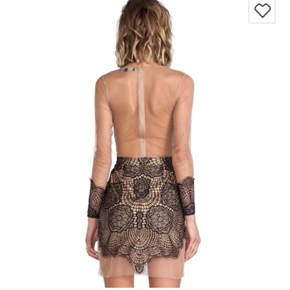 Lace/mesh dress - Picture 5 of 16