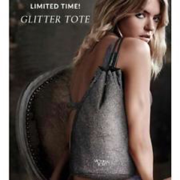 Glitter tote from Victoria secret