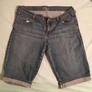 Denim Old Navy Bermuda Shorts