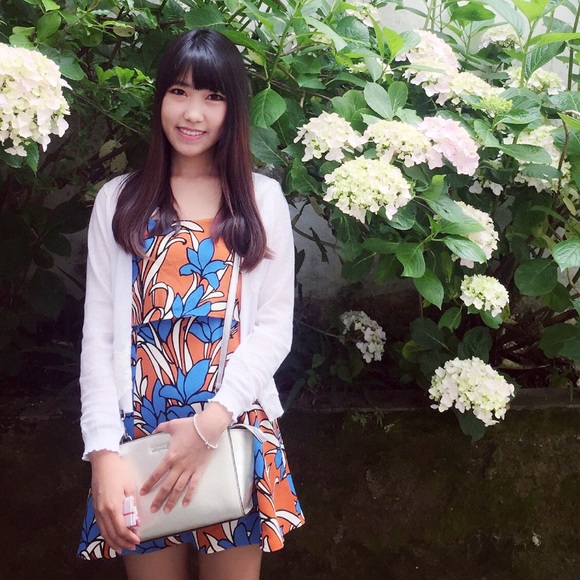 Topshop Floral Dress