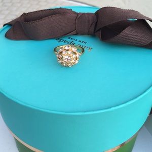 RARE! Kate Spade Putting on the Ritz ring