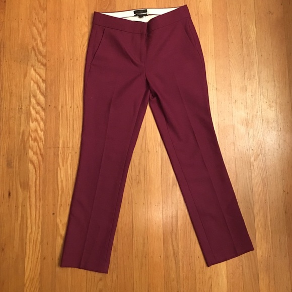 J. Crew Campbell Capri in bi-stretch wool
