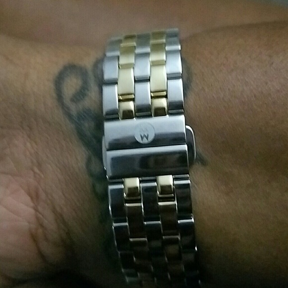 Refurbished Gold Deco diamond markersand gold dial - Picture 3 of 4