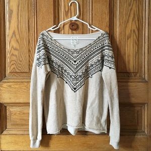 Billabong Tribal Boatneck Sweatshirt
