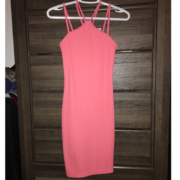 Miss Selfridge Pink bodycon dress